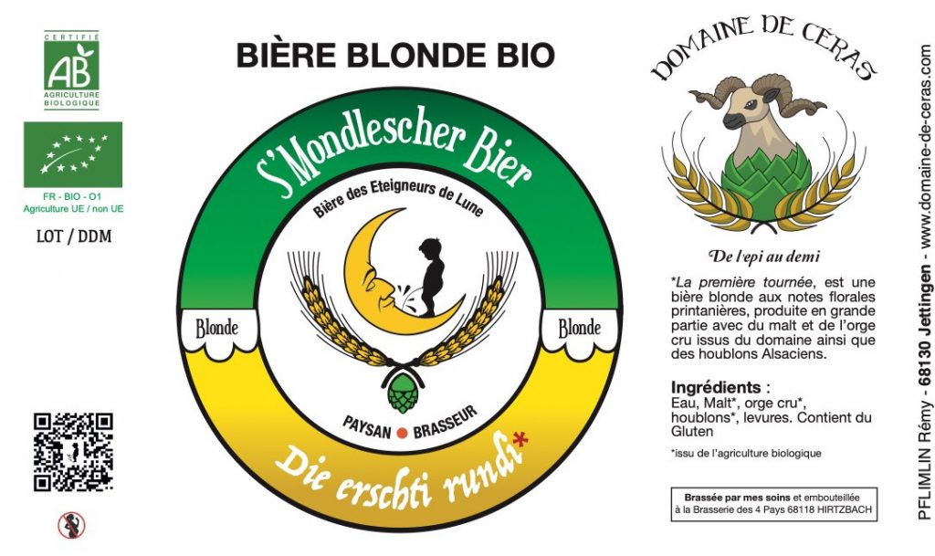 bière blonde bio